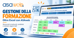 Gestione della formazione aziendale oltre Excel con ASAweb